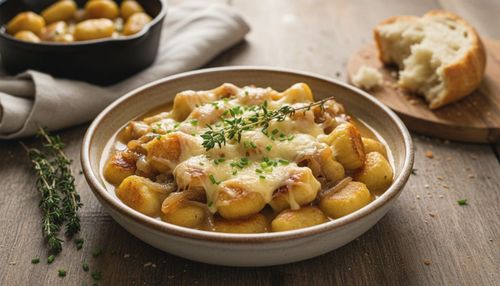 French Onion Gnocchi