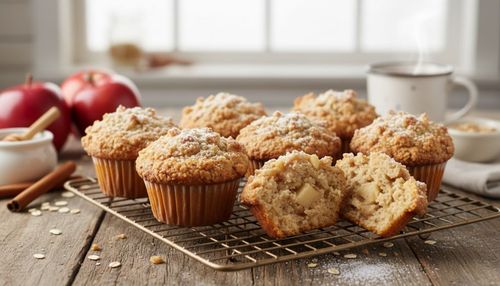 Apple Cinnamon Crumb Muffins
