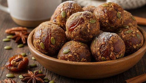 Pumpkin Spice Pepita & Date Clusters